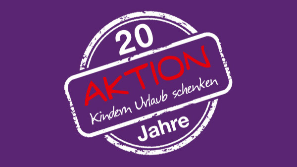 20 Jahre „Aktion Kindern Urlaub schenken“
