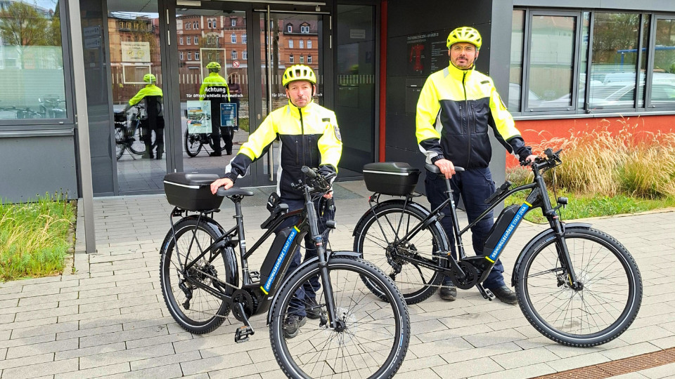 Jena startet Fahrradstaffel im Ordnungsdienst