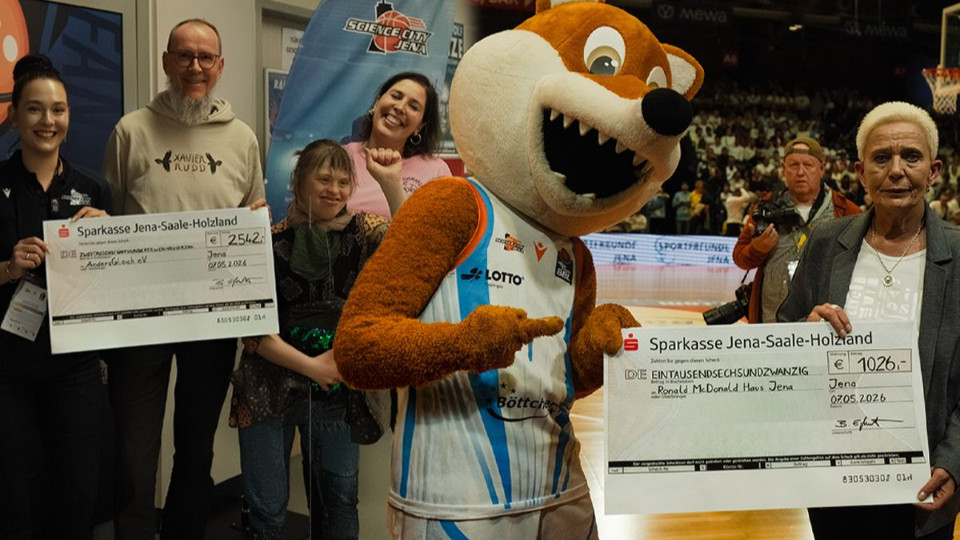 Über 3.500 Euro für den guten Zweck beim Charity Game