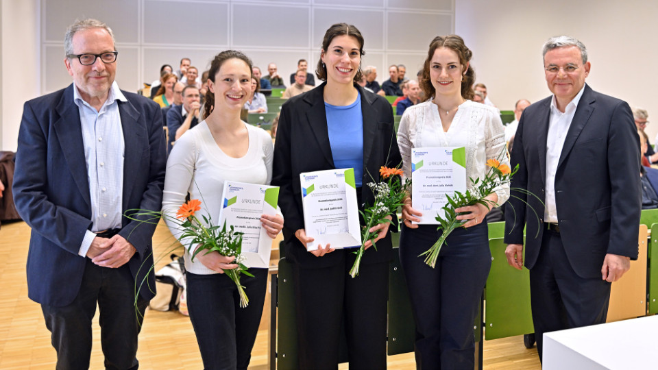 Promotionspreise der Medizinischen Fakultät vergeben
