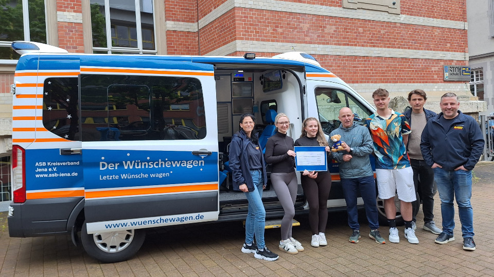 Spendenlauf für Wünschewagen 