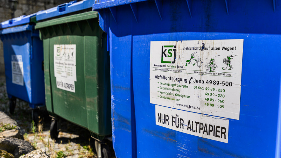 Feiertage verschieben Müllabfuhr in Jena