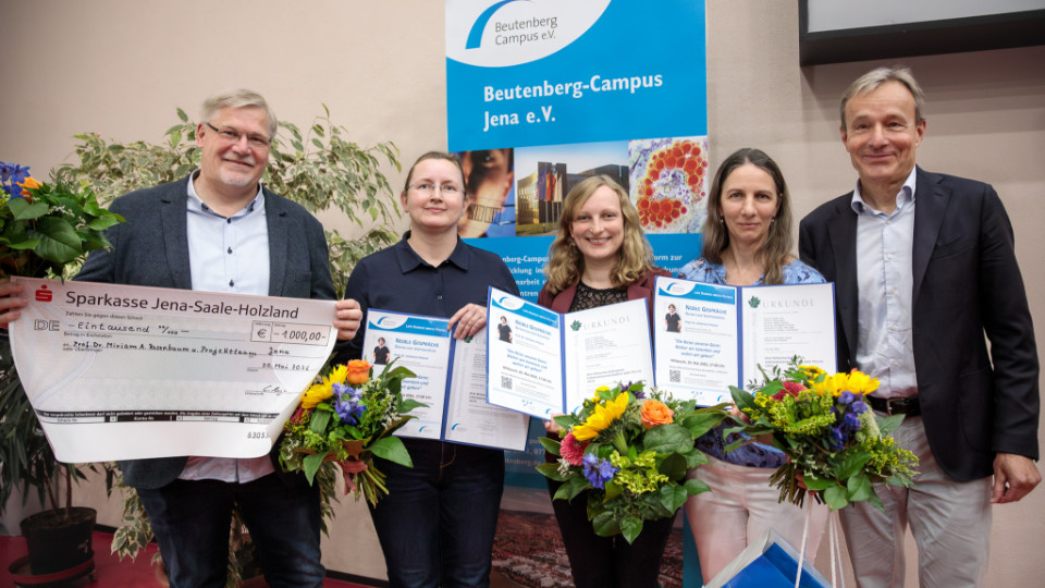 Wissenschaftspreise am Beutenberg Campus verliehen