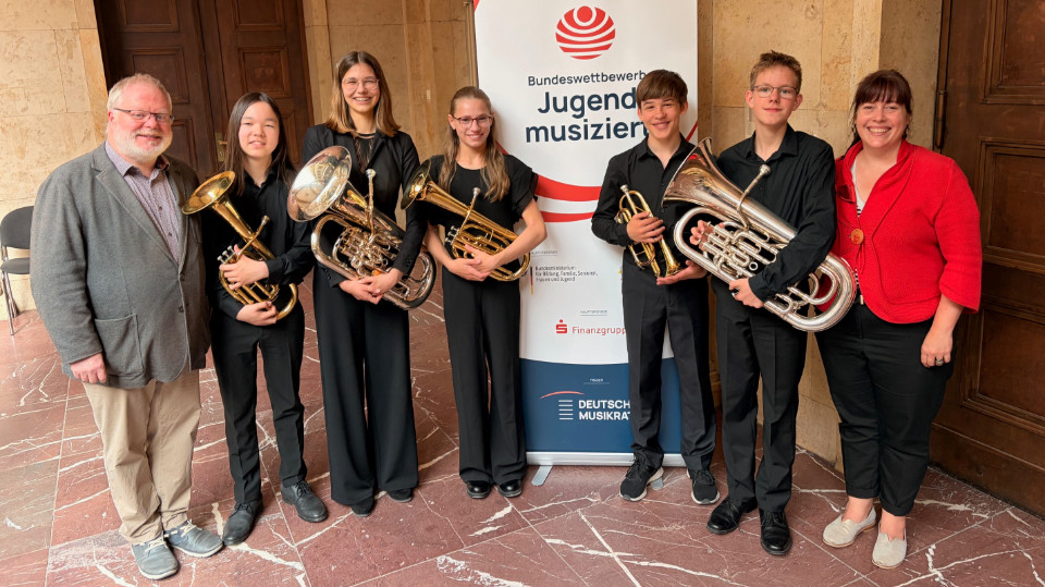 Blechbläser-Nachwuchs erzielt Erfolg bei „Jugend musiziert“