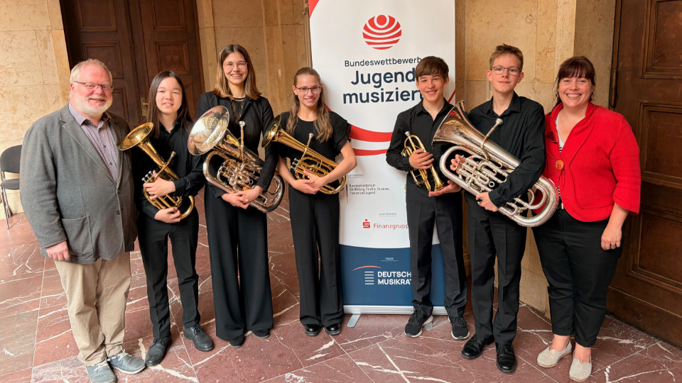 Blechbläser-Nachwuchs erzielt Erfolg bei „Jugend musiziert“