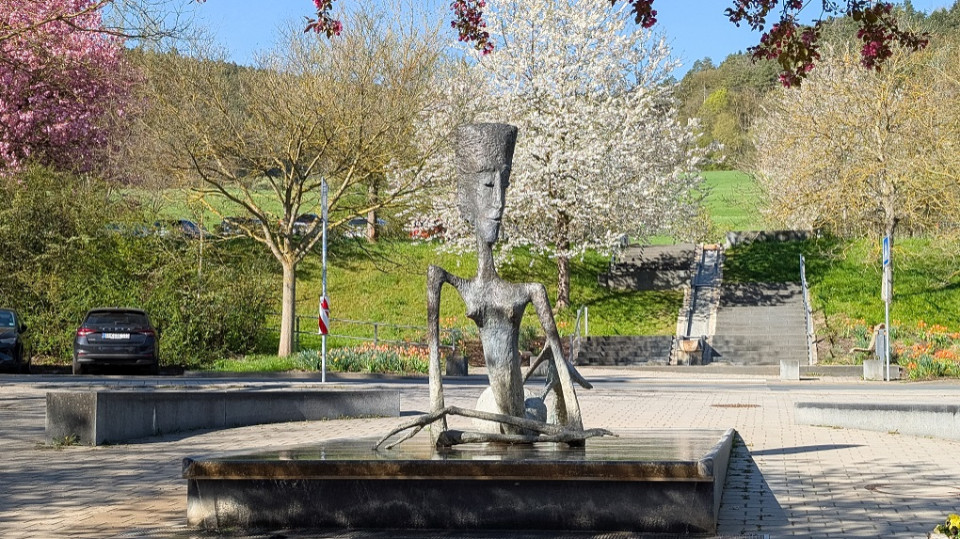 Kunstspaziergang entlang der Wasserachse in Winzerla