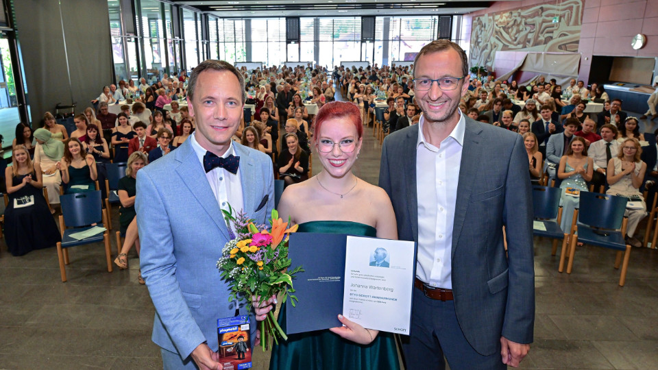 Otto-Schott-Ehrenpreis geht an Johanna Wartenberg