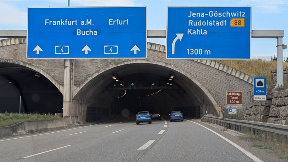Nächtliche Einschränkungen im Lobdeburgtunnel 