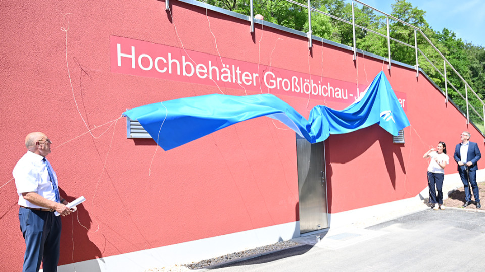 Hochbehälter Großlöbichau eingeweiht