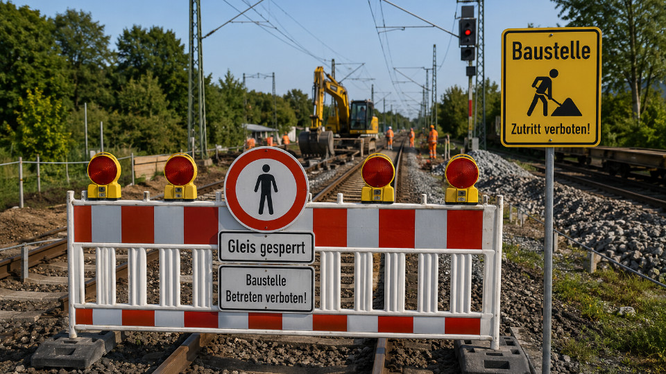 Schienenersatzverkehr zwischen Jena und Camburg