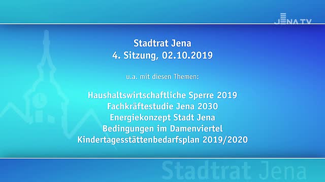Stadtratssitzung vom 02.10.2019