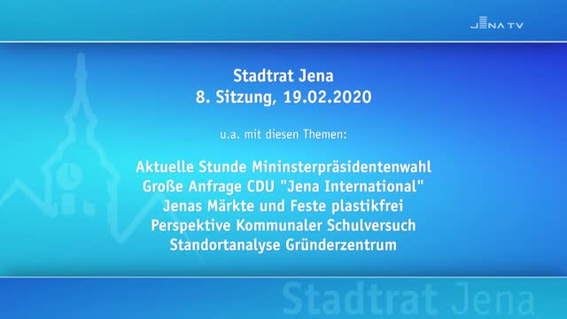 Stadtratssitzung vom 19.02.2020 