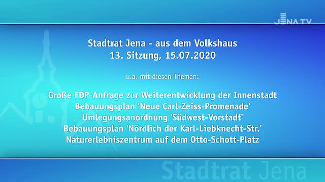 Stadtratssitzung vom 15.07.2020