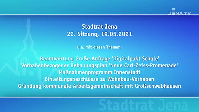 Stadtratssitzung vom 19.05.2021