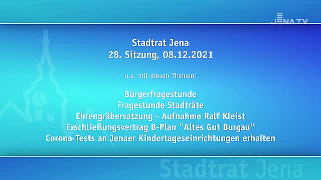 Stadtratssitzung vom 08.12.2021 