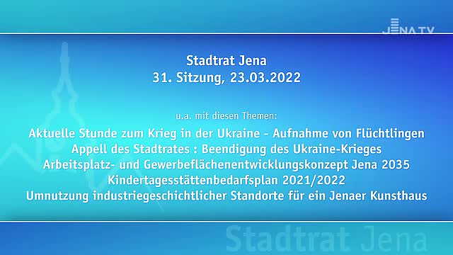 Stadtratssitzung vom 23.03.2022 