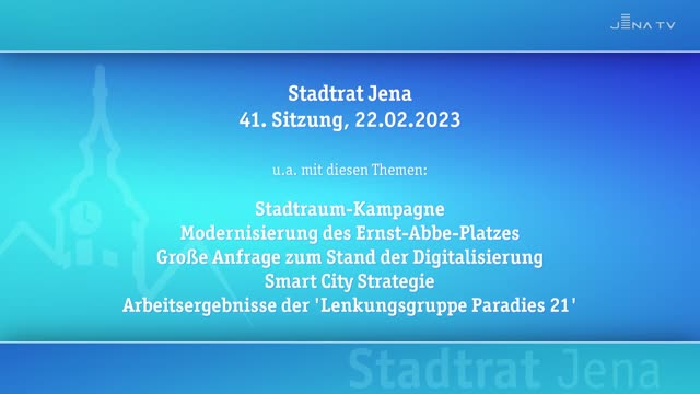 Stadtratssitzung vom 22.02.2023