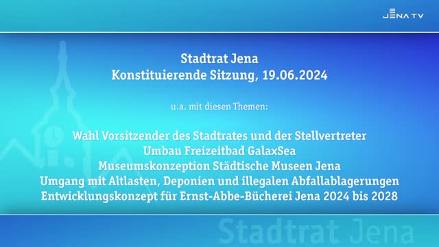 Stadtratssitzung vom 19.06.2024