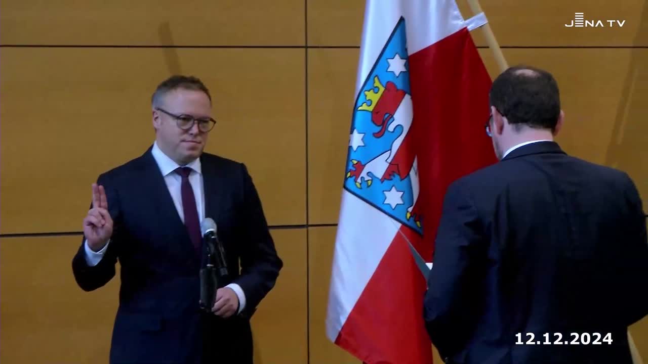 Bericht aus Erfurt - Wahl Ministerpräsidenten - 12.12.2024