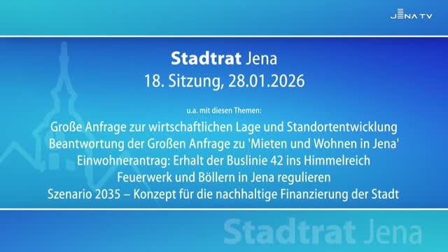 Stadtratssitzung vom 28.01.2026 
