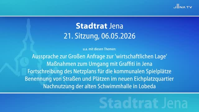 Stadtratssitzung vom 06.05.2026 Stadtratssitzung vom 06.05.2026