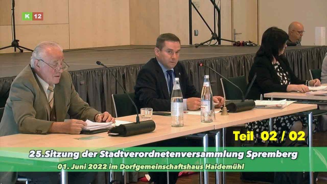 25.Sitzung der Stadtverordneten von Spremberg Teil 02-02