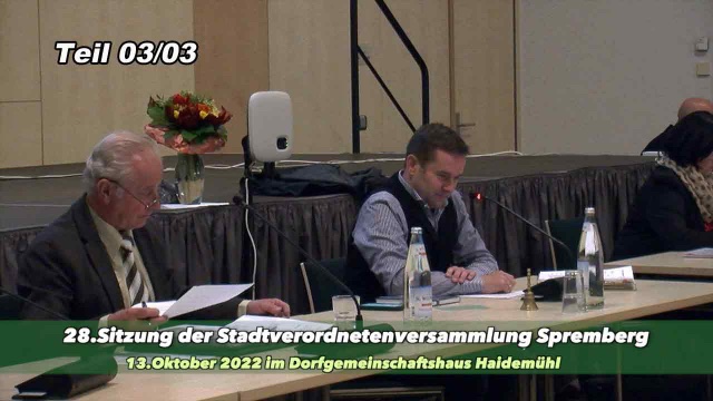 28.Sitzung der Stadtverordneten am 13.10.2022 Teil 03/03