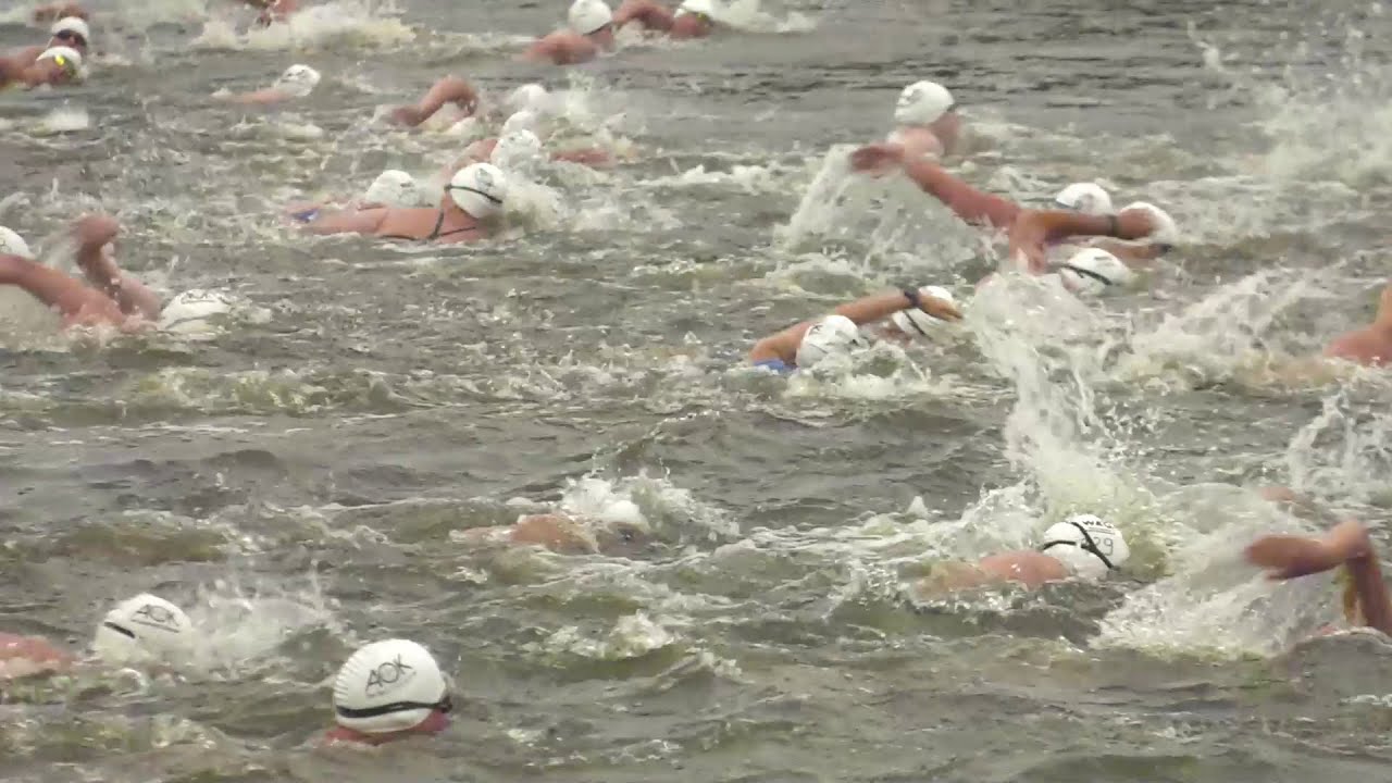 Schwerin: 2000 Meter schwimmend ums Schloss Schwerin: 2000 Meter schwimmend ums Schloss