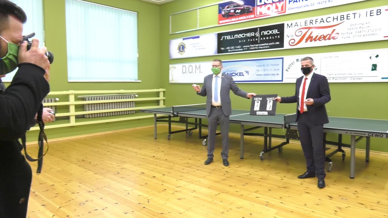 Sanierung der Tischtennishalle in Parchim abgeschlossen Sanierung der Tischtennishalle in Parchim abgeschlossen