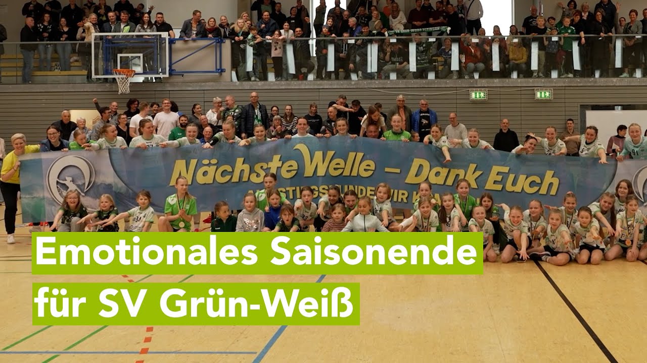 Emotionales Saisonende für SV Grün-Weiß Schwerin