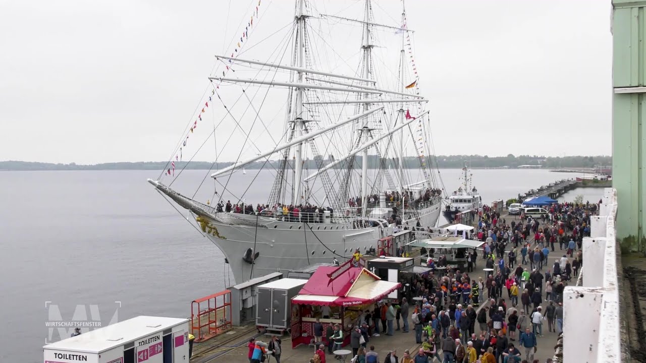 Gorch Fock in Stralsund Gorch Fock in Stralsund