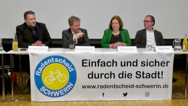 OB-Wahlkampf Schwerin 2023: Talk zum Thema Mobilitätswende in Schwerin