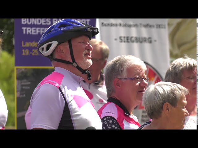 Schwerin: Staffelübergabe für das Bundesradsporttreffen 2021