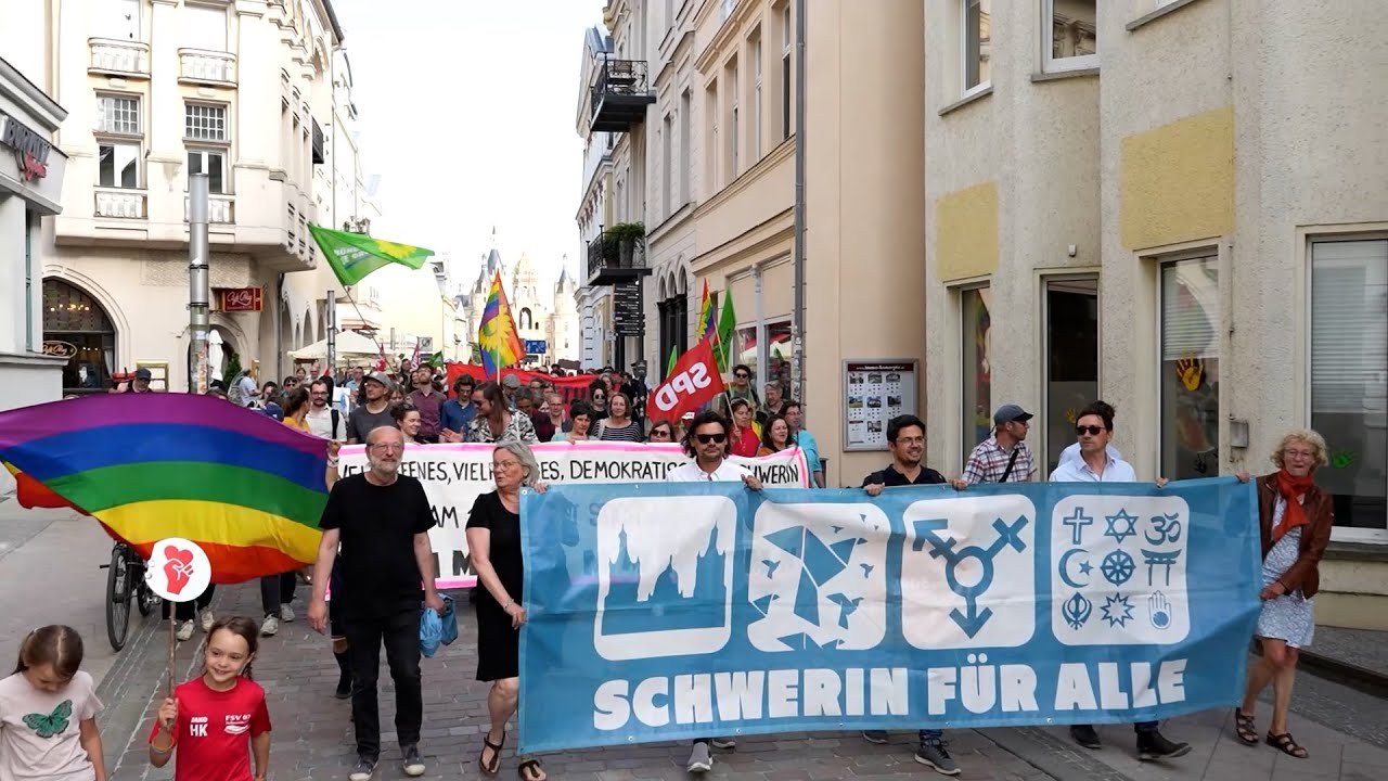 Demonstration gegen AfD