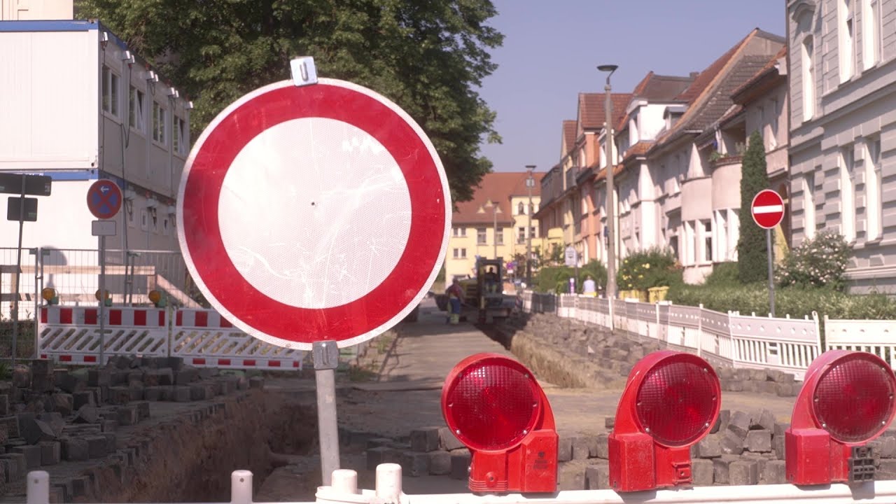 Mozartstraße bis 9. August abschnittsweise voll gesperrt