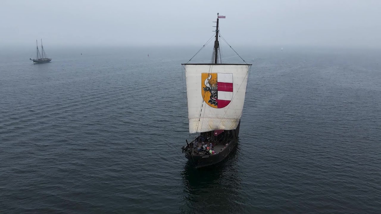 Was für Bilder! Wismar TV an Bord der Poeler Kogge WISSEMARA