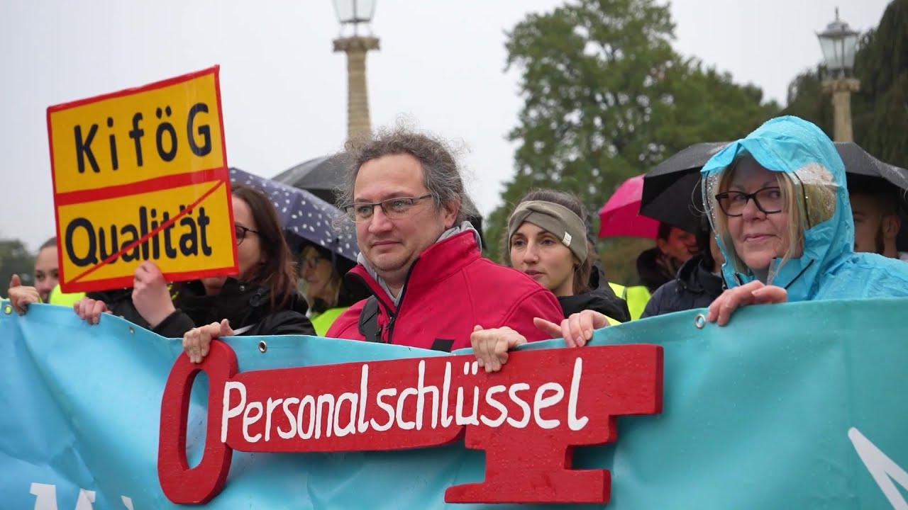 Kitas in Deutschland fordern mehr Fachkräfte im Kindergarten