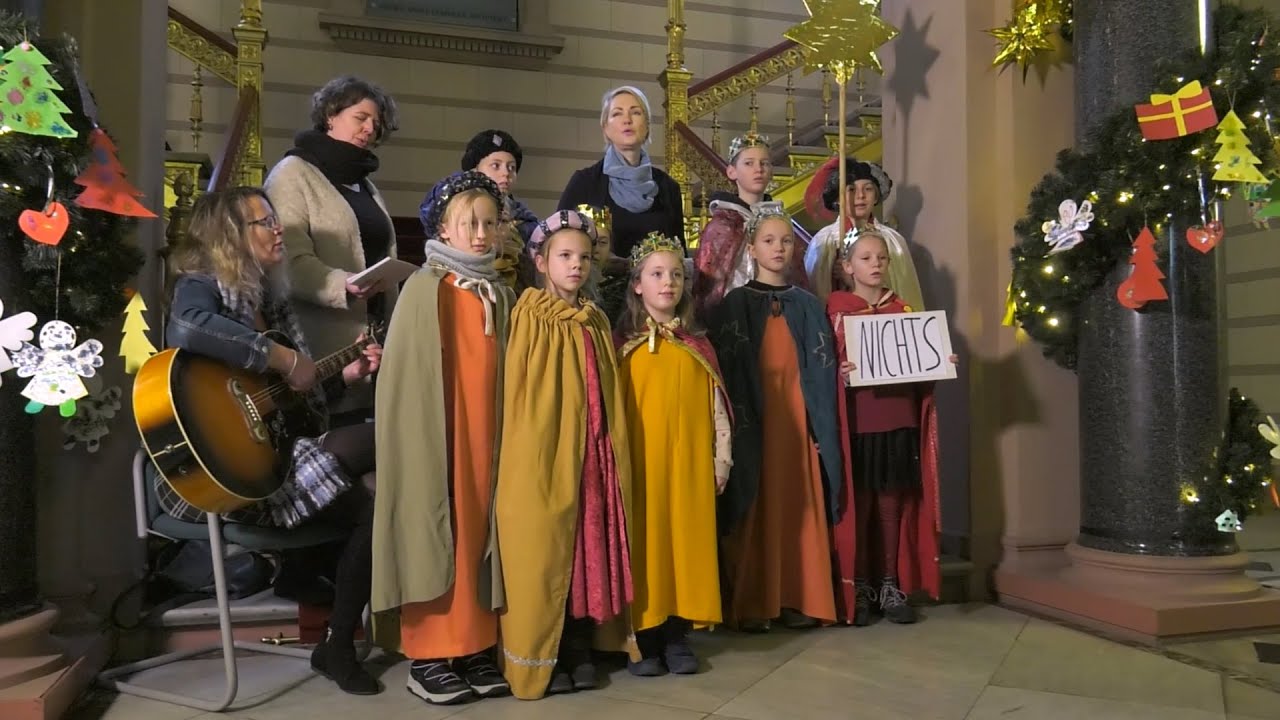 Sternsinger in der Schweriner Staatskanzlei