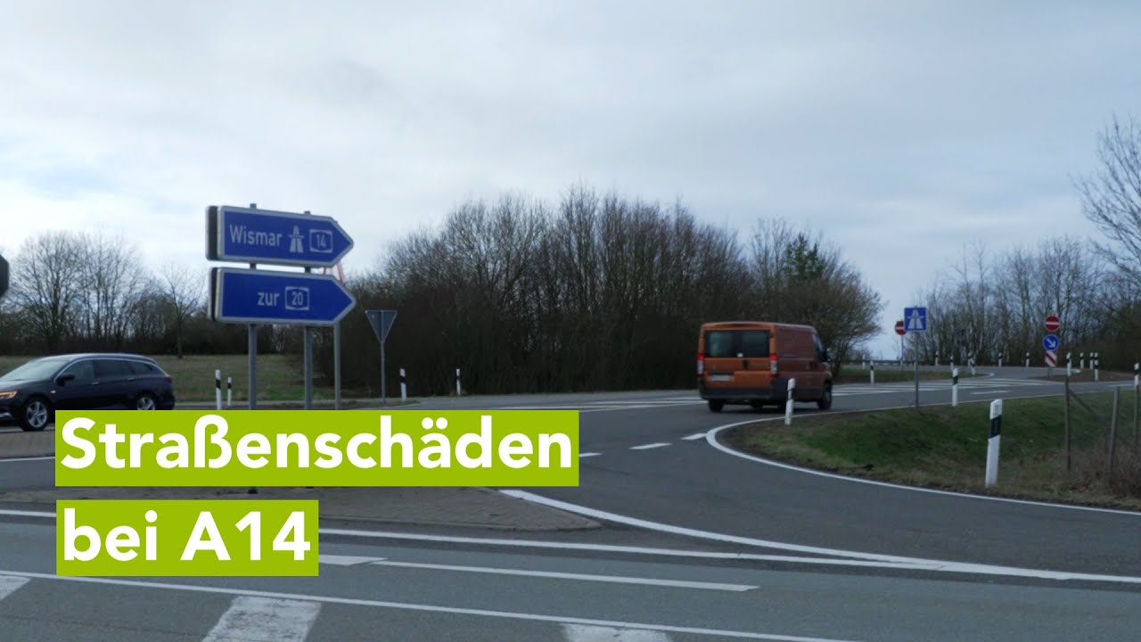 Reparaturarbeiten an der A14