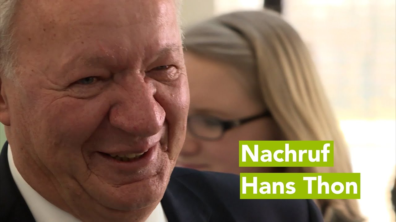 Nachruf: ehemaliger Präsident der IHK zu Schwerin Hans Thon verstorben