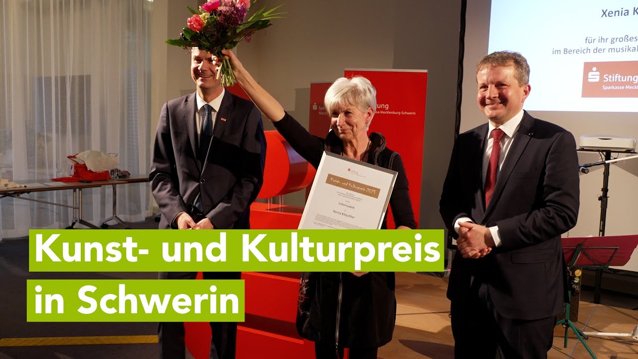 Schweriner mit Kunst- und Kulturpreis ausgezeichnet