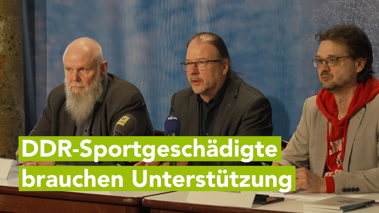 Zeitzeuge berichtet über Gräueltaten in der DDR-Sportkultur in Landespressekonferenz