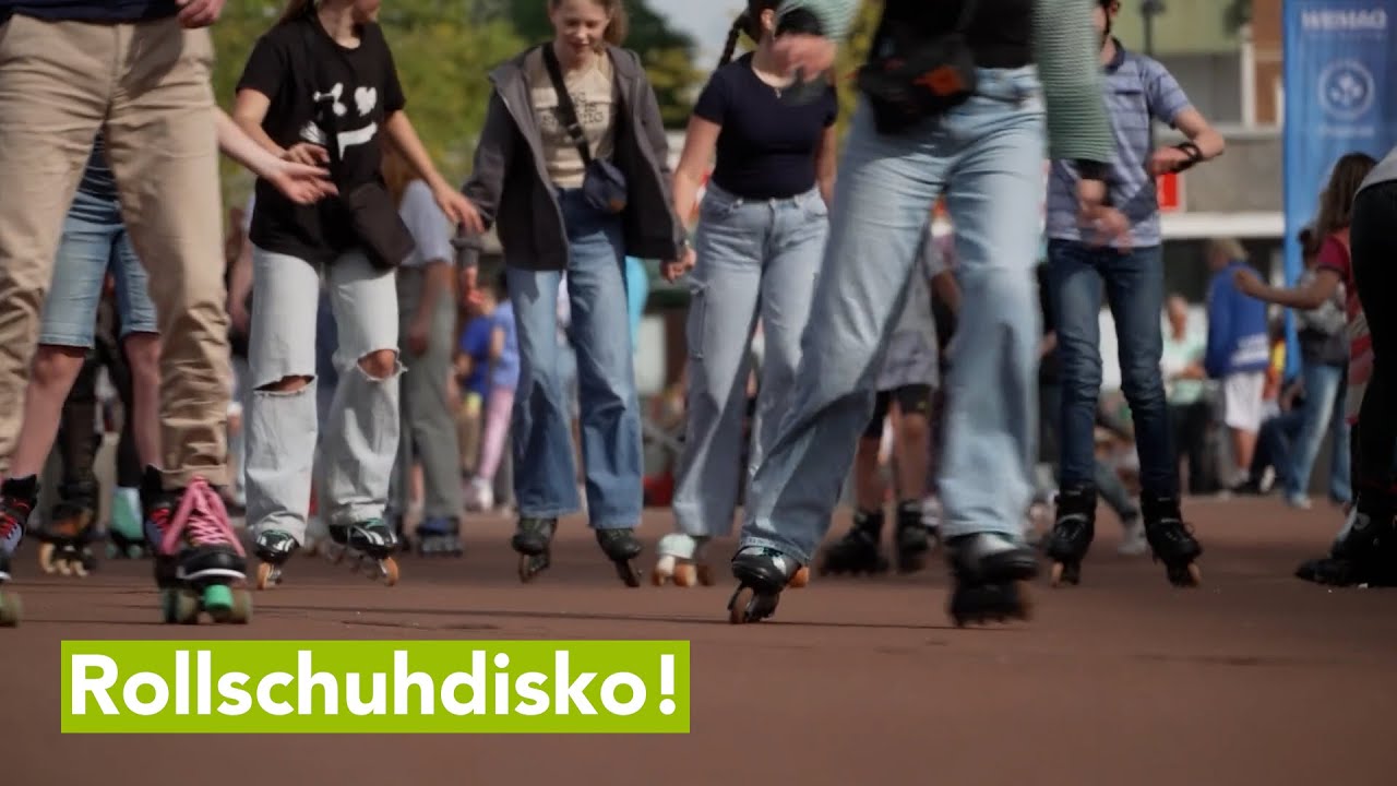 Rollschuhdisko auf dem Dreesch