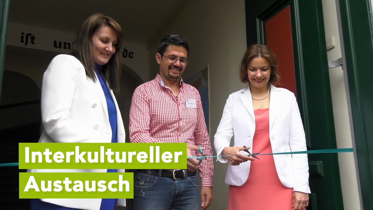 Eröffnung des Internationalen Hauses in Schwerin