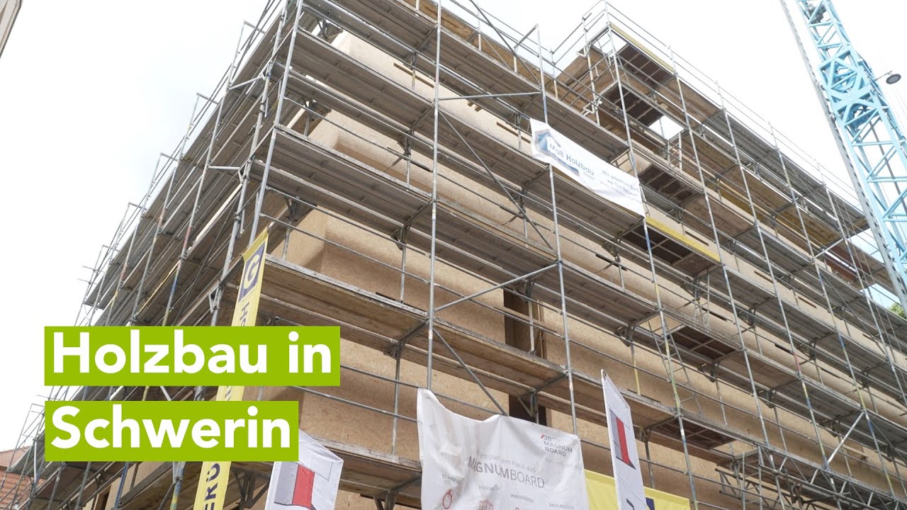 Zukunft des Bauens: Holzhochbau in Schweriner Innenstadt