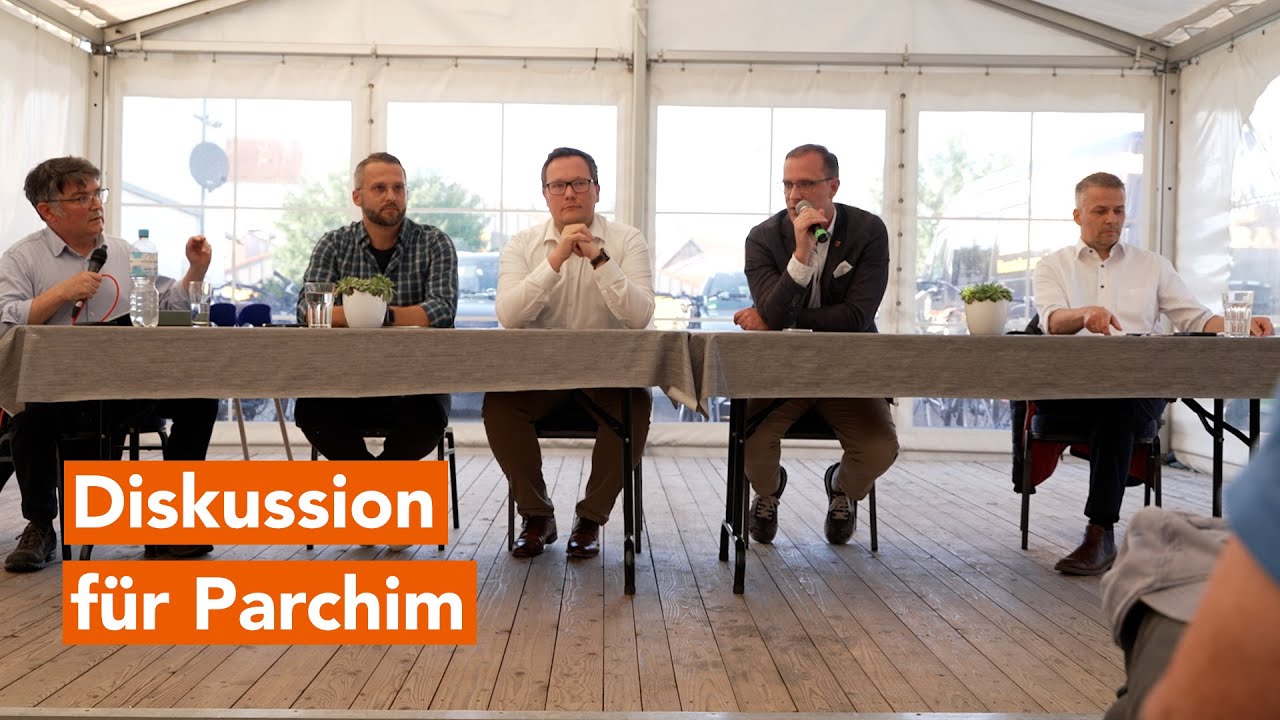 Umstrittene Podiumsdiskussion in Parchim zur Kommunalwahl am 9. Juni 2024