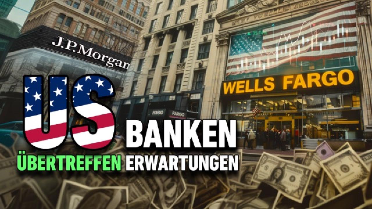 Bilanzen der USGroßbanken überzeugen Goldman Sachs, Wells