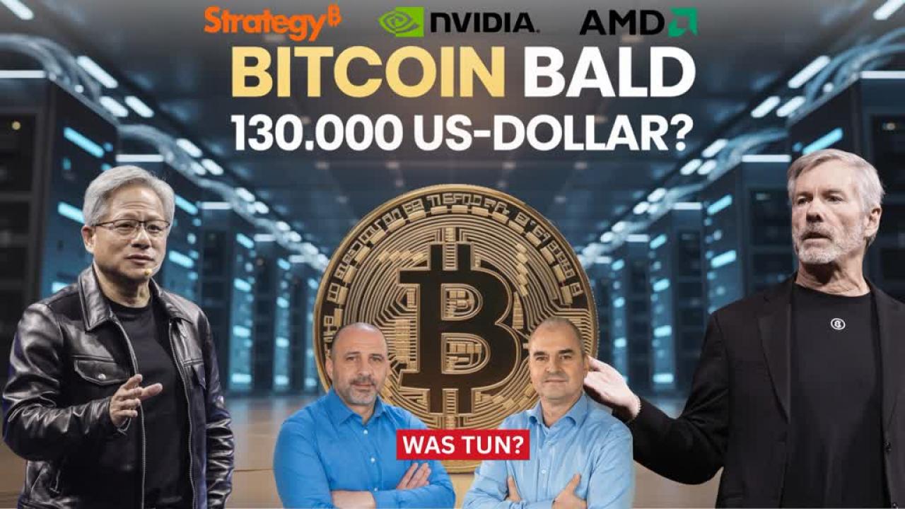 Bitcoin – das sind unsere Ziele! Strategy, AMD, Nvidia im Check -  Finanzen100