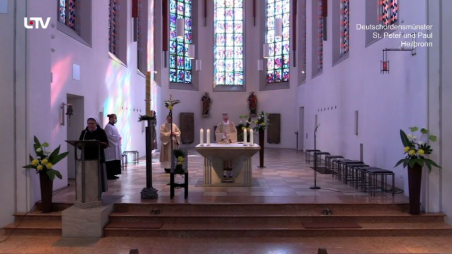 Deutschordensmünster St. Peter und Paul, Osterhochamt 2021
