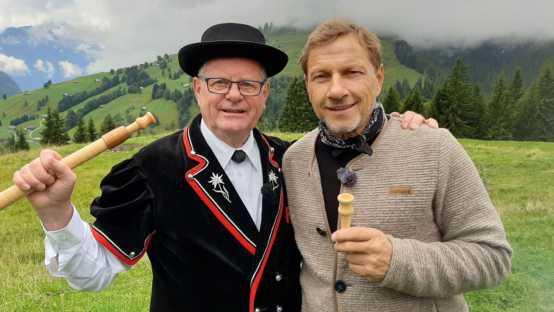 In Interlaken 1 mit Richy Müller